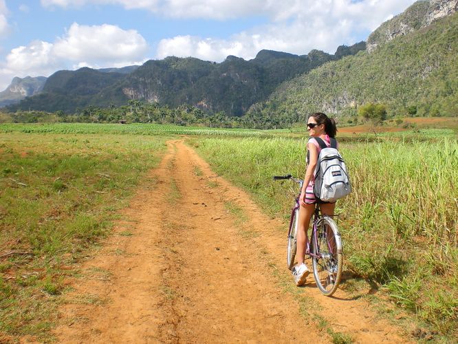 Cycling Valley of Vinales